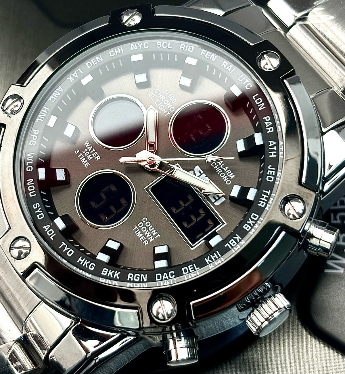 Reloj SKMEI Original 1389 hombre en Acero