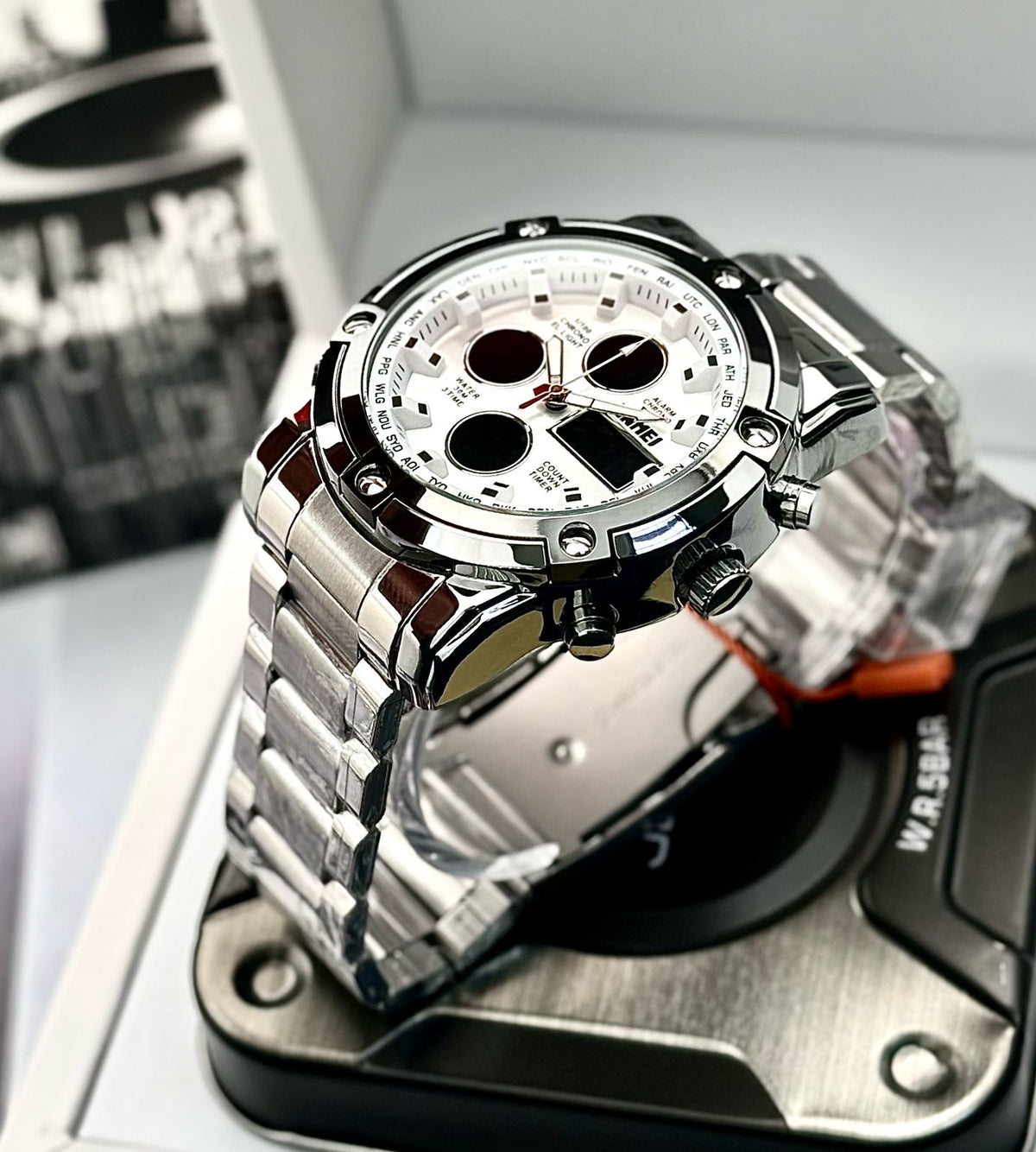 Reloj SKMEI Original 1389 hombre en Acero