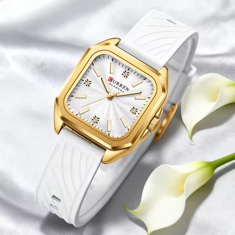 Reloj mujer - Curren 9113 Silicona Original