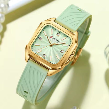 Reloj mujer - Curren 9113 Silicona Original