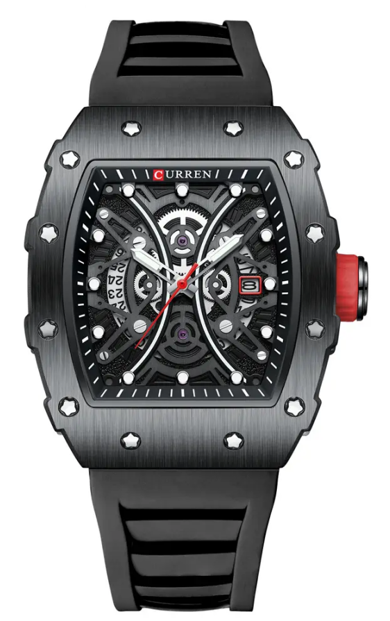Reloj hombre - Curren 8438 Silicona Original