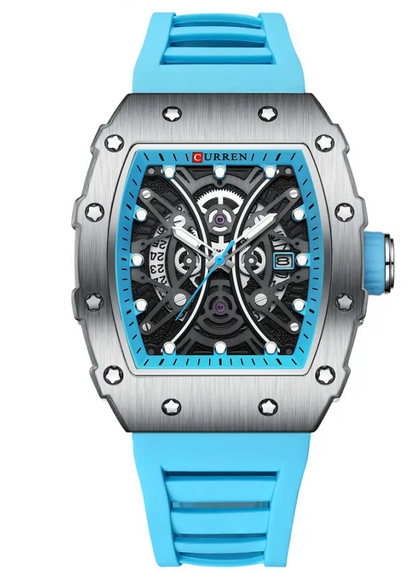 Reloj hombre - Curren 8438 Silicona Original