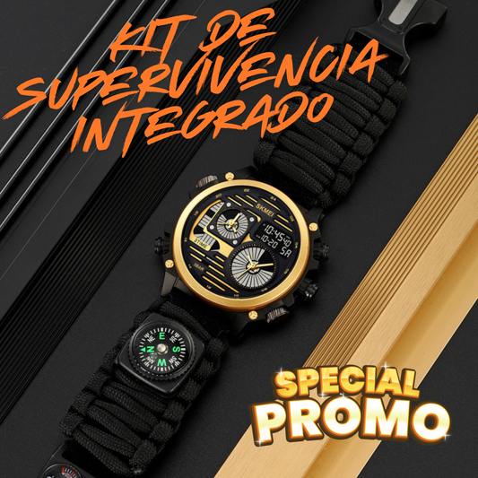 Reloj hombre supervivencia 6 en 1 - Skmei original